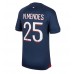 Paris Saint-Germain Nuno Mendes #25 Domácí Dres 2023-24 Krátkým Rukávem